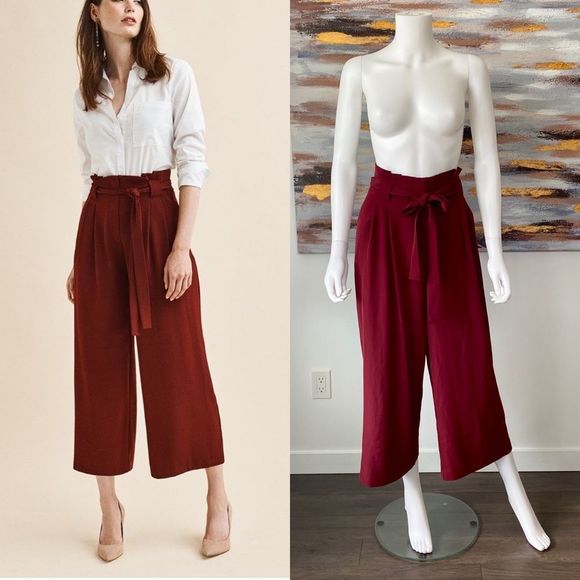 Dynamite Pants - DYNAMITE Karlie Paperbag Culotte Pant